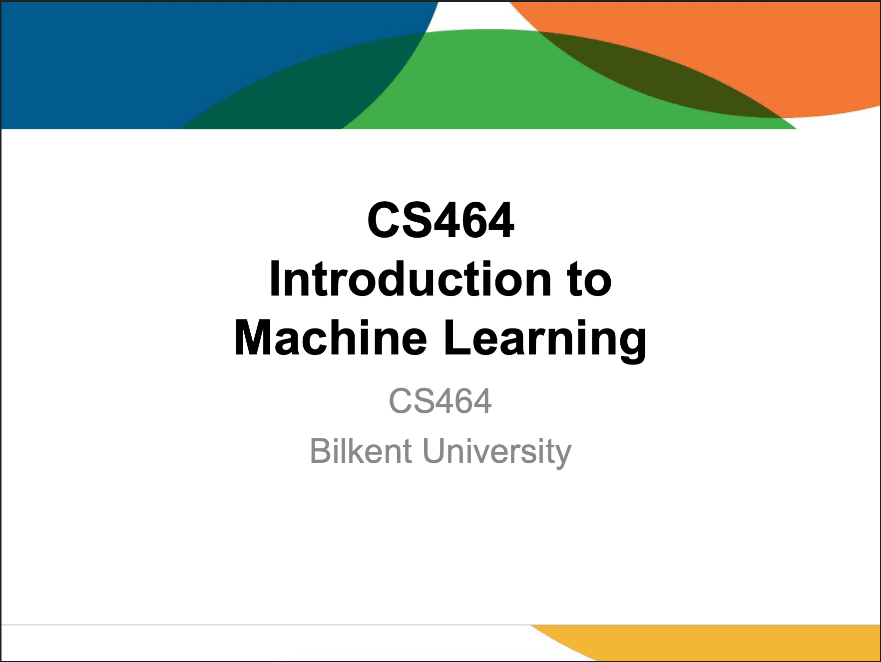 CS 464 Slide